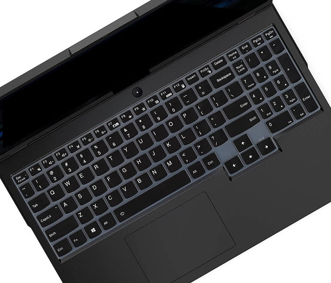 RAYA Silicone Keyboard Skin Cover for Lenovo LOQ | Lenovo Legion 5i / Slim 5i / Pro 5i | Lenovo Legion 7i / Pro 7i | Legion 9 15.6inch & 16inch Gaming Laptops (Black Silicone) 