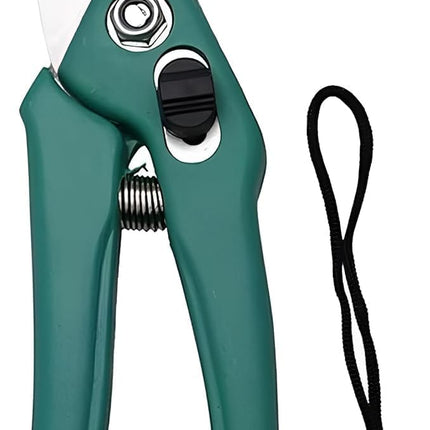 RERANT Hand Pruner Cutter - 1 Pc, Heavy Duty Gardening Tools Grass Cutter, Plant Cutter for Home Garden, Wood Branch Trimmer, Garden Tools Grass Cutting Accessories (Steel Blades, Assorted) 