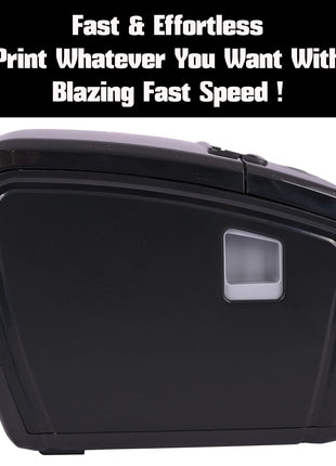 RETSOL RTP-82UE 200mm Thermal Receipt Printer with LAN Interface & USB Connectivity Monochrome Desktop Barcode Printing and Label Printing Compatible with Windows & Linux (1 Pc) 