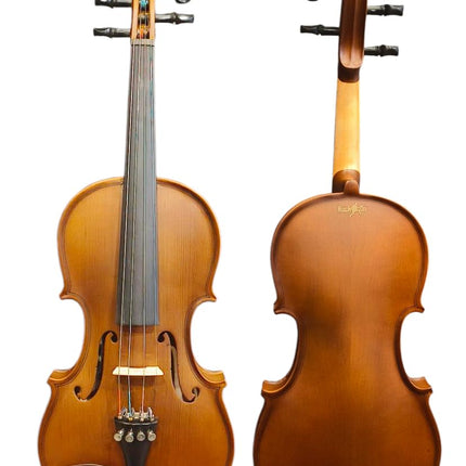 ROCKON RUSSIAN MAPLEWOOD 4/4 CLASSICAL MODERN VIOLIN CRAFTSMANSHIP SINCE 1928 INDIA 