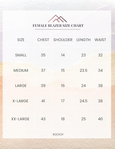 ROCKSY Yellow Smart Casual Formal Blazer for Women, Regular Fit Stylish Blazer for Women, Size XXL 