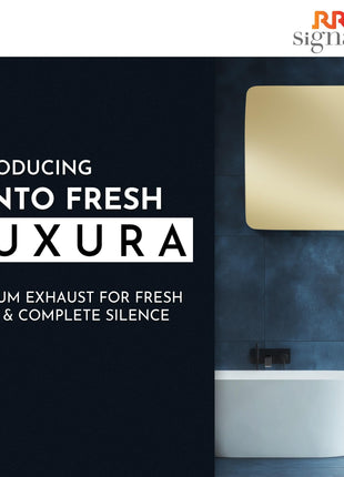 RR Signature Vento Fresh Luxura 150 mm Exhaust Fan For Kitchen, Bathroom | Silent, Compact Design, Easy Install | Thermal Fuse | High Speed 100% Powerful Copper Motor | 2 Year Warranty [Gold] 