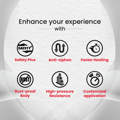 Racold Altroi+ 3L 3KW Vertical Instant Water Heater (Geyser) White with Free Standard Installation & Pipes Smart LED Ring Free Electric Plug Convenient for Kitchen & bathroom, Wall Mounting 