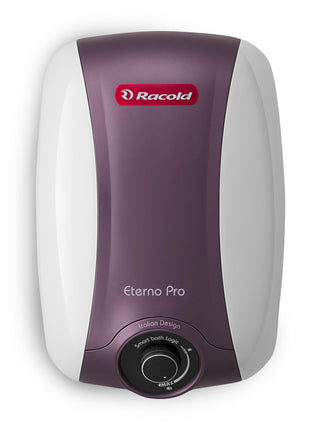 Racold Eterno Pro Storage Water Heater (Geyser) 25L with ABS Body – Corrosion Prevention with Titanium Enameled Coating, 7 Yrs Warranty on Tank, Energy Efficient, Free Standard Installation & Pipes 