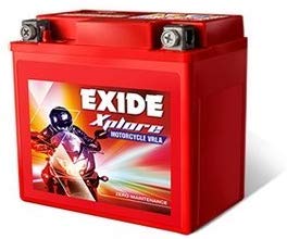 Rama Exide Battery FXL0-XLTZ9 (Red Color), Pack of 1, 12 volt 