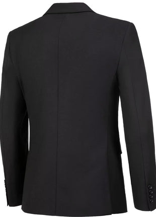 Random Stripe Men's Casual Blazer Slim Fit Two Buttons Suit Jackt, Lightweight Sport Coats for Daily (in, Numeric, 36, 36, Black) 