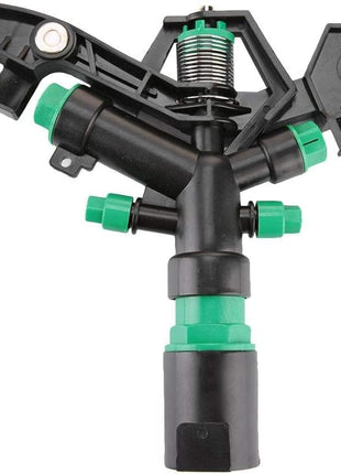 Rarehaunt Telescopic Sprinkler 4 Nozzle Adjustable Spray Head for Garden Irrigation Lawn Plant Watering Roof Cooling Sprinklers Sprayer (4 Nozzle Sprinkler) (1inch Female Thread) 1 Pc 