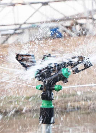 Rarehaunt Telescopic Sprinkler 4 Nozzle Adjustable Spray Head for Garden Irrigation Lawn Plant Watering Roof Cooling Sprinklers Sprayer (4 Nozzle Sprinkler) (1inch Female Thread) 1 Pc 