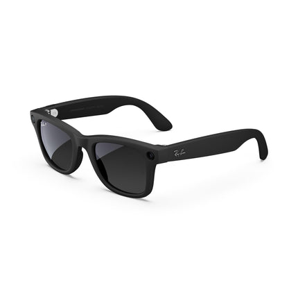 Ray-Ban | Meta Wayfarer (Gen 1) Large - Matte Black, Polarised Gradient Graphite Lenses 
