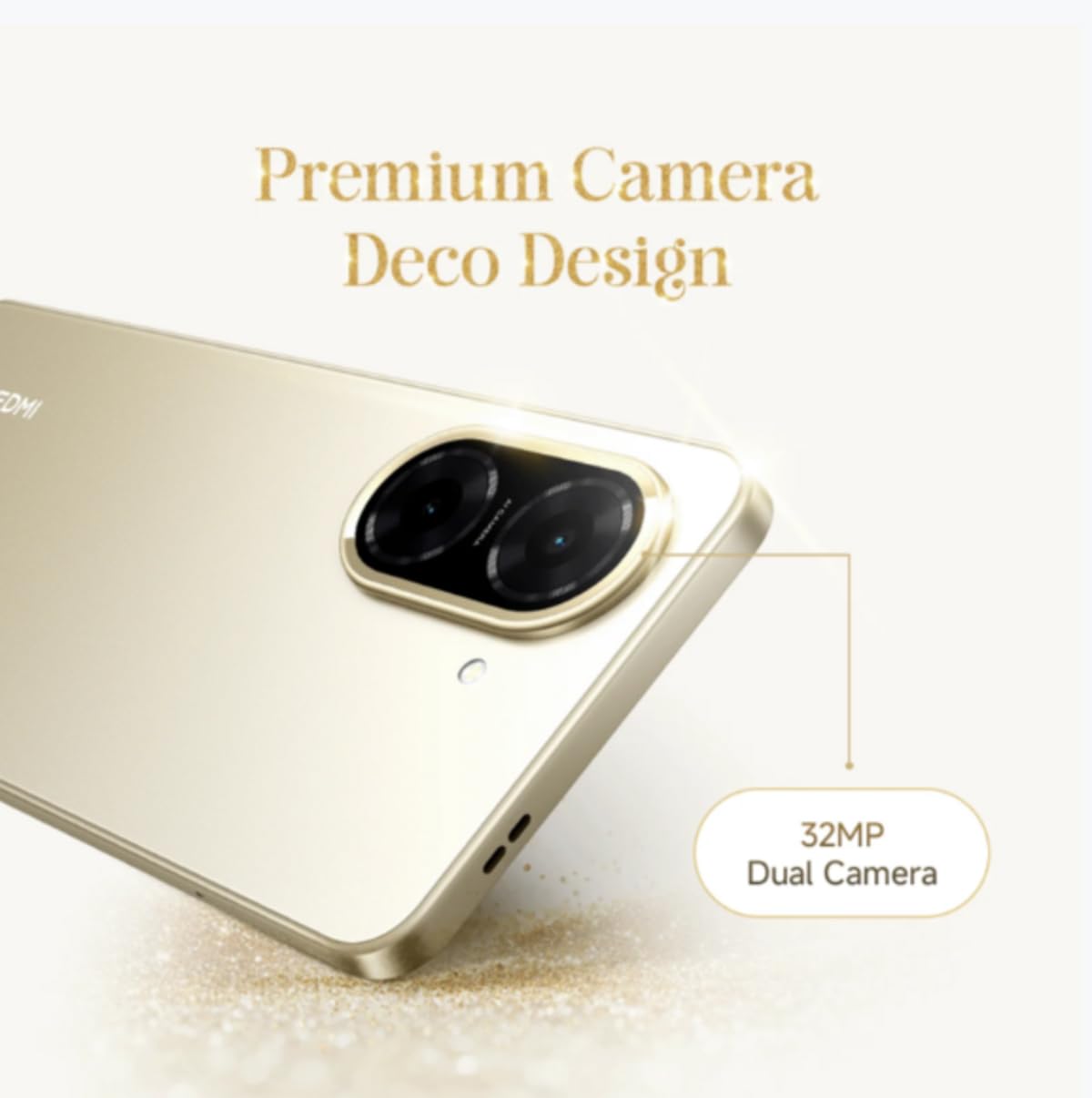 Redmi A5 Just Black, 4GB RAM 128GB ROM 