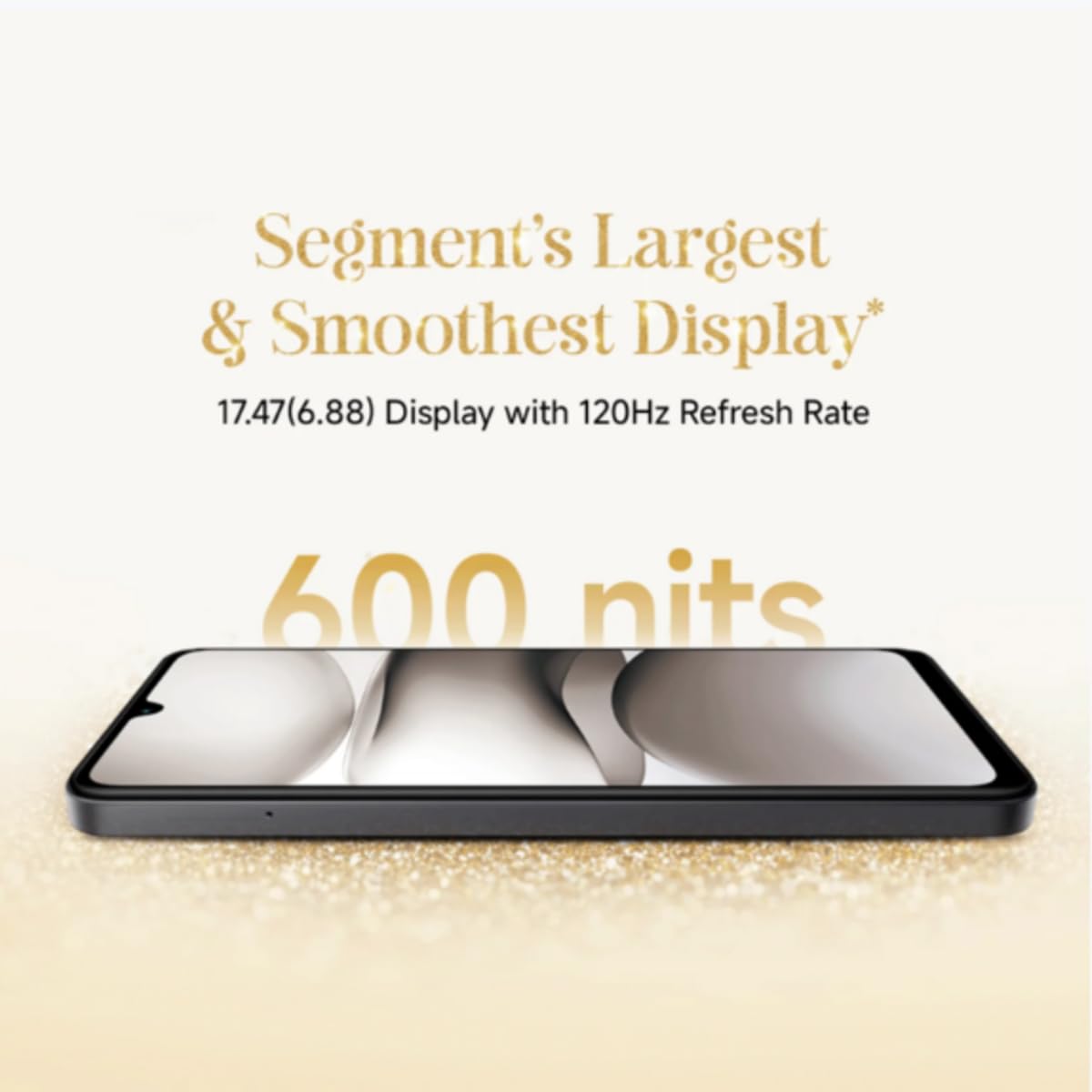 Redmi A5 Just Black, 4GB RAM 128GB ROM