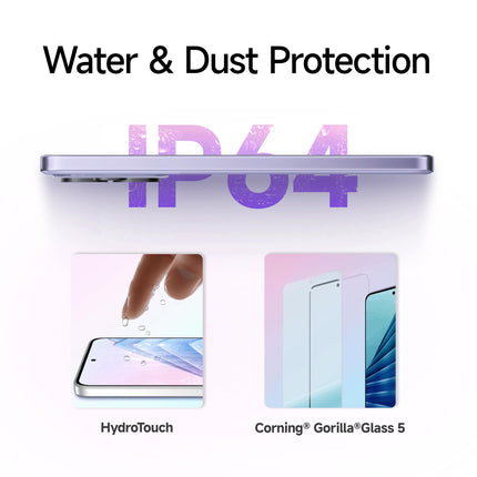 Redmi Note 14 5G (Phantom Purple, 8GB RAM 128GB Storage) | Global Debut MTK Dimensity 7025 Ultra | 2100 nits Segment Brightest 120Hz AMOLED | 50MP Sony LYT 600 OIS+EIS Triple Camera 