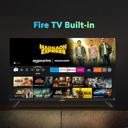 Redmi Xiaomi 80 cm (32 inches) F Series HD Ready Smart LED Fire TV L32MA-FVIN (Black) 