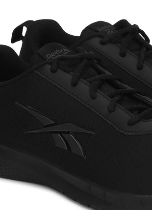 Reebok Men Stride Runner Running Shoes All Black 7 