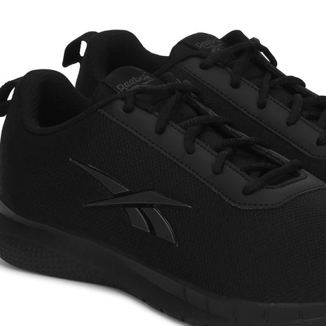 Reebok Men Stride Runner Running Shoes All Black 7 