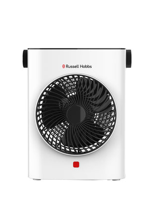 Russell Hobbs RFH2000NE 2000W Heat Flow Fan Room Heater | 3 Modes, Adjustable Thermostat, Safety Protection | Compact Portable Room Heater for Home & Office 