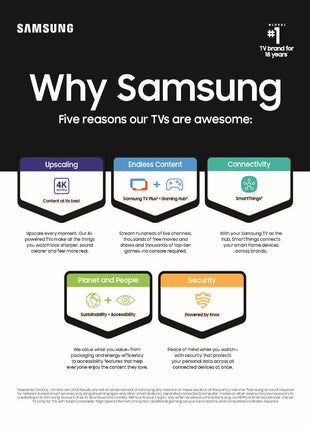 SAMSUNG 65-Inch Class OLED 4K S90D Series HDR+ Smart TV w/Dolby Atmos, Object Tracking Sound Lite, Motion Xcelerator, Real Depth Enhancer, 4K AI Upscaling, Alexa Built-in (QN65S90D, 2024 Model) 