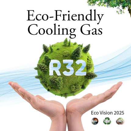 SHARP 1.5 Ton 3 Star Inverter Split AC (Copper, 5in1 Convertible, Turbo Cool Technology, AntiCorrosive Gold Fin, 2025 Model, AHSI18V3BGC, White) 