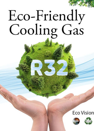 SHARP 1.5 Ton 3 Star Inverter Split AC (Copper, 5in1 Convertible, Turbo Cool Technology, AntiCorrosive Gold Fin, 2025 Model, AHSI18V3BGC, White) 