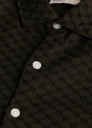 SNITCH Ludvig Olive Textured Shirts 