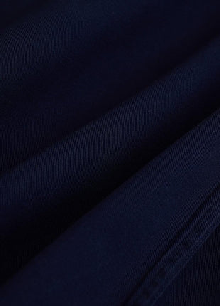 SNITCH Navy Slim Fit Solid Oxford Shirts 