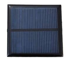 SP Electron Square Shape Mini Solar Panel 6V-100 mAh (70 x 70 x 03 mm) for DIY (Pack of 10) 