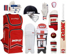 SQ SPORTS Grand Edition (Genius) VK-18 Virat Kolhi Complete Cricket Kit (Premium Set of 4 no (8-10 Years)) 