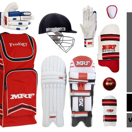 SQ SPORTS Grand Edition (Genius) VK-18 Virat Kolhi Complete Cricket Kit (VK-18-5no-SIZE-WITHOUT-BAT) 