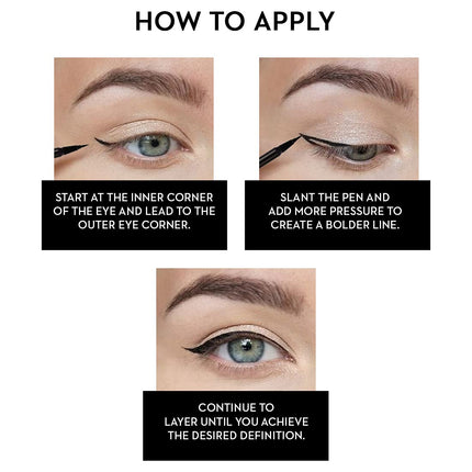 SUGAR Cosmetics Arrested For Overstay 100% Waterproof Eyeliner | Matte Finish - 01 I'll Be Black (Black Eyeliner) 