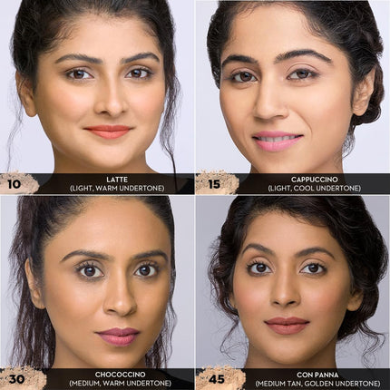 SUGAR Cosmetics Dream Cover Matte Compact Powder With SPF 15 & Vitamin E | Pressed Setting Powder | Blurs Pores | 6gm - 15 Cappuccino 