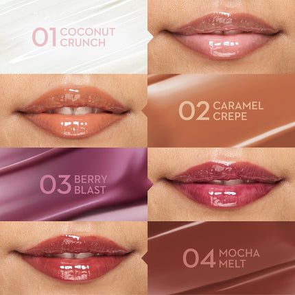 SUGAR Cosmetics Glide Peptide SPF50 PA+++ Lip Treatment | Infused Hyaluronic Acid, Ceramides & Vitamin E | Tinted Lip Balm | 10ml - 03 Berry Blast 