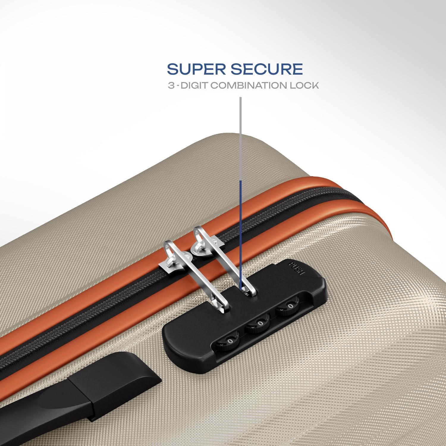 Safari Astra Neo 8 Wheels 76cm Large size Check-in Trolley Bag, Hard Case Polycarbonate, 360 Degree Wheeling Luggage for Men & Women, Travel Bag, Suitcase for Travel, Trolley Bag for Travel, Champagne 