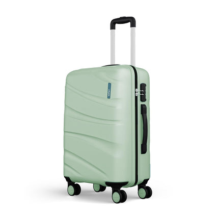 Safari Persia 8 Wheels 65cm Medium Checkin Trolley Bag Hard case Polycarbonate 360 Degree Wheeling System Luggage, Travel Bag, Suitcase for Travel, Trolley Bags for Travel, Jade Green 