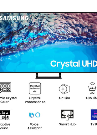Samsung 108 cm (43 inches) 4K Ultra HD Smart LED TV UA43BU8570ULXL (Black) 