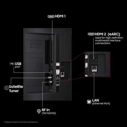 Samsung 108 cm (43 inches) FHD Smart LED TV UA43F5550FUXXL 