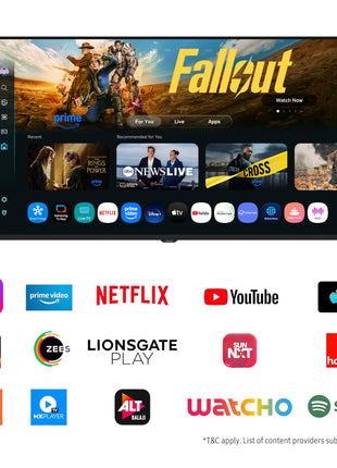 Samsung 108 cm (43 inches) FHD Smart LED TV UA43F5550FUXXL 