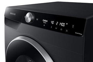 Samsung 11 kg, AI Control, Super Speed, Wi-Fi, Hygiene Steam with Inbuilt Heater, Digital Inverter, Fully-Automatic Front Load Washing Machine (WW11CG604DLBTL, BLACK CAVIAR) 