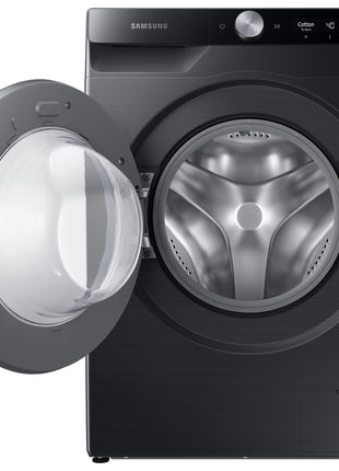 Samsung 11 kg, AI Control, Super Speed, Wi-Fi, Hygiene Steam with Inbuilt Heater, Digital Inverter, Fully-Automatic Front Load Washing Machine (WW11CG604DLBTL, BLACK CAVIAR) 