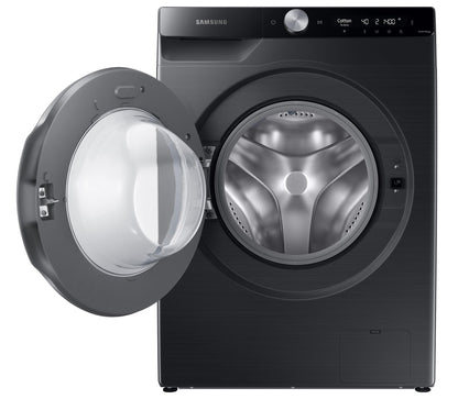 Samsung 11 kg, AI Control, Super Speed, Wi-Fi, Hygiene Steam with Inbuilt Heater, Digital Inverter, Fully-Automatic Front Load Washing Machine (WW11CG604DLBTL, BLACK CAVIAR) 