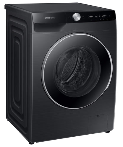 Samsung 11 kg, AI Control, Super Speed, Wi-Fi, Hygiene Steam with Inbuilt Heater, Digital Inverter, Fully-Automatic Front Load Washing Machine (WW11CG604DLBTL, BLACK CAVIAR) 
