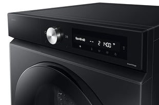 Samsung 12 kg, 5 Star, AI Control, Super Speed, Wi-Fi, Hygiene Steam with Inbuilt Heater, Digital Inverter, Fully-Automatic Front Load Washing Machine (WW12DB7B24GBTL, Black) 