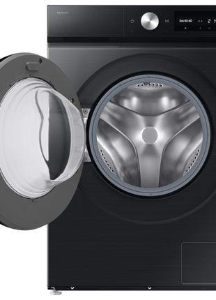 Samsung 12 kg, 5 Star, AI Control, Super Speed, Wi-Fi, Hygiene Steam with Inbuilt Heater, Digital Inverter, Fully-Automatic Front Load Washing Machine (WW12DB7B24GBTL, Black) 