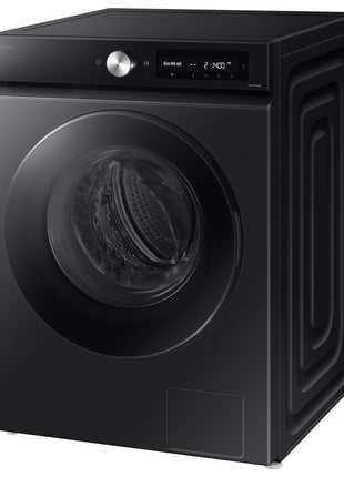 Samsung 12 kg, 5 Star, AI Control, Super Speed, Wi-Fi, Hygiene Steam with Inbuilt Heater, Digital Inverter, Fully-Automatic Front Load Washing Machine (WW12DB7B24GBTL, Black) 