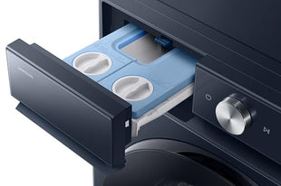 Samsung 12 kg, 5 Star, AI Control, Super Speed, Wi-Fi, Hygiene Steam with Inbuilt Heater, Digital Inverter, Fully-Automatic Front Load Washing Machine (WW12DB8B54GSTL, Navy) 