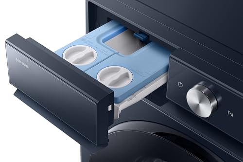 Samsung 12 kg, 5 Star, AI Control, Super Speed, Wi-Fi, Hygiene Steam with Inbuilt Heater, Digital Inverter, Fully-Automatic Front Load Washing Machine (WW12DB8B54GSTL, Navy) 