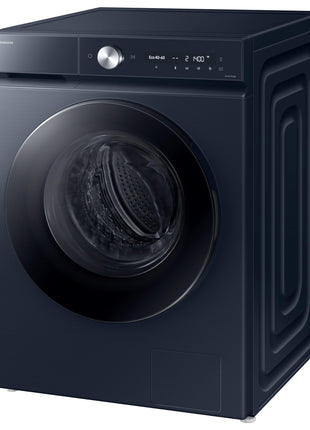 Samsung 12 kg, 5 Star, AI Control, Super Speed, Wi-Fi, Hygiene Steam with Inbuilt Heater, Digital Inverter, Fully-Automatic Front Load Washing Machine (WW12DB8B54GSTL, Navy) 