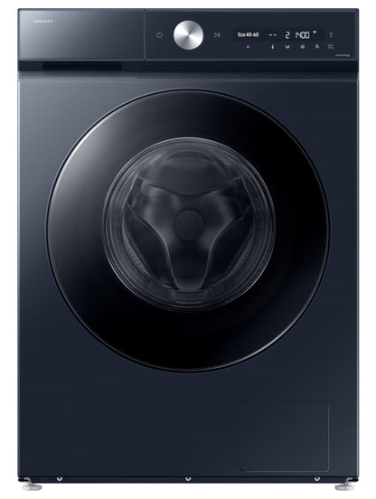 Samsung 12 kg, 5 Star, AI Control, Super Speed, Wi-Fi, Hygiene Steam with Inbuilt Heater, Digital Inverter, Fully-Automatic Front Load Washing Machine (WW12DB8B54GSTL, Navy) 
