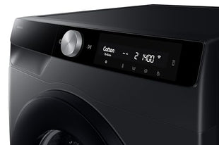 Samsung 12 kg, 5 Star, AI Control, Super Speed, Wi-Fi, Hygiene Steam with Inbuilt Heater, Digital Inverter, Fully-Automatic Front Load Washing Machine (WW12DG6B24ABTL, Black) 