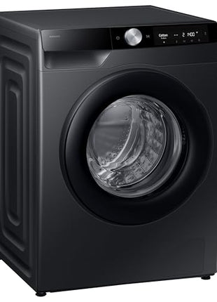 Samsung 12 kg, 5 Star, AI Control, Super Speed, Wi-Fi, Hygiene Steam with Inbuilt Heater, Digital Inverter, Fully-Automatic Front Load Washing Machine (WW12DG6B24ABTL, Black) 