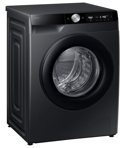 Samsung 12 kg, 5 Star, AI Control, Super Speed, Wi-Fi, Hygiene Steam with Inbuilt Heater, Digital Inverter, Fully-Automatic Front Load Washing Machine (WW12DG6B24ABTL, Black) 